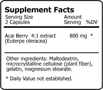 Acai Berry Extract