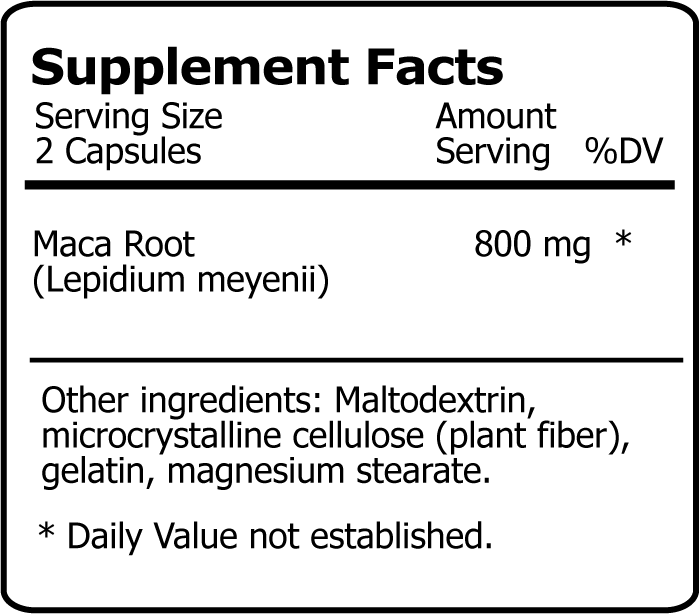 Maca Root Extract