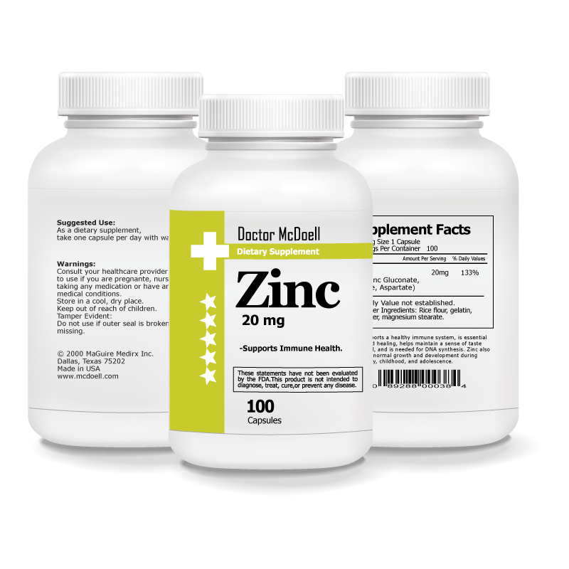 Zinc 20mg