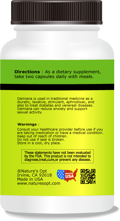 Damiana Leaf Extract