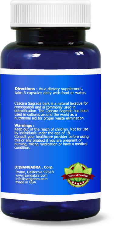 Cascara Sagrada Bark