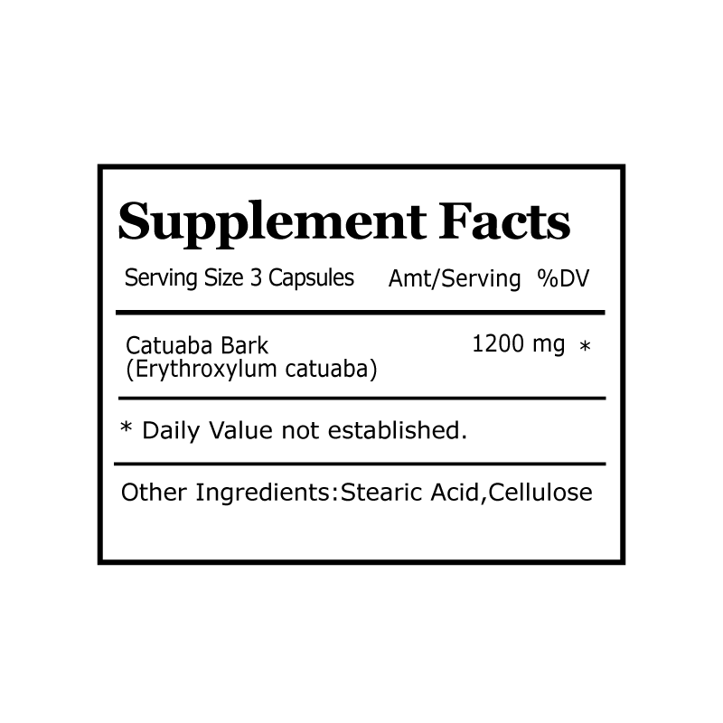Catuaba bark extract