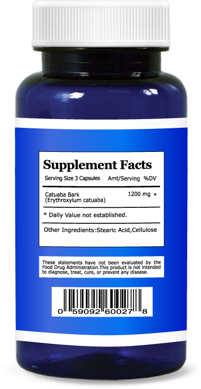 Catuaba bark extract