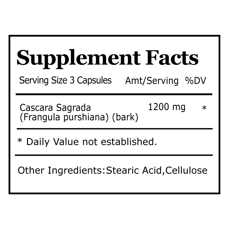 Cascara Sagrada Bark